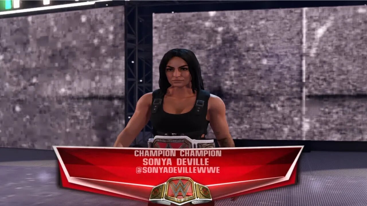 WWE 2k22 Sonya Deville Entrance