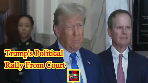 Trump told not to treat courtroom as a 'political rally'