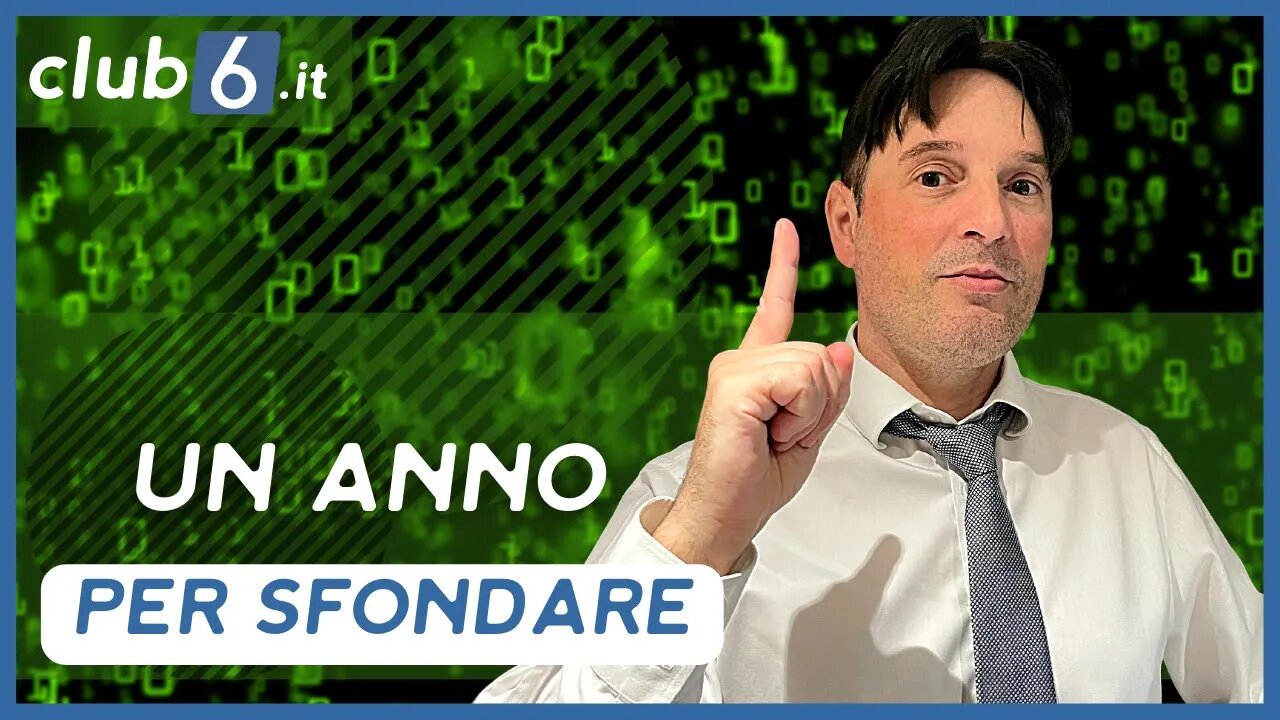 12 MESI PER RAGGIUNGERE IL SUCCESSO SU YOUTUBE 2022