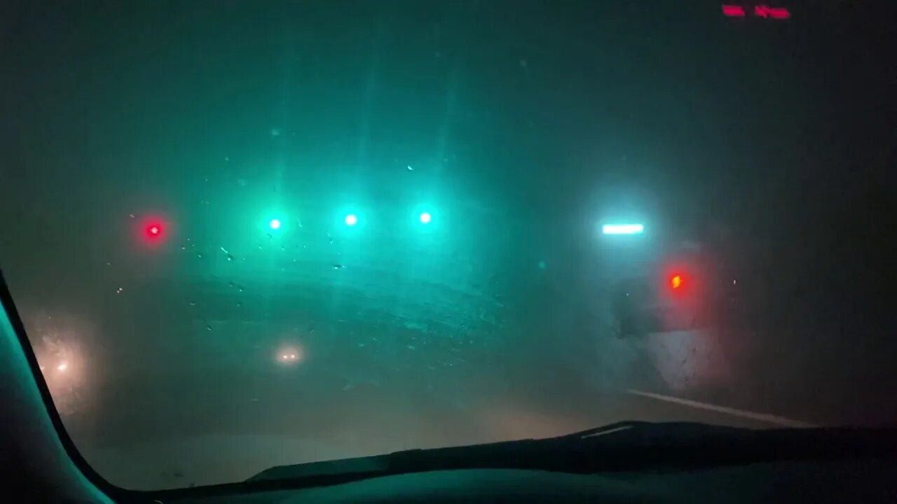 A Foggy Drive