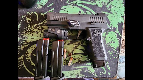 Shooting sig sauer p320 xcompact