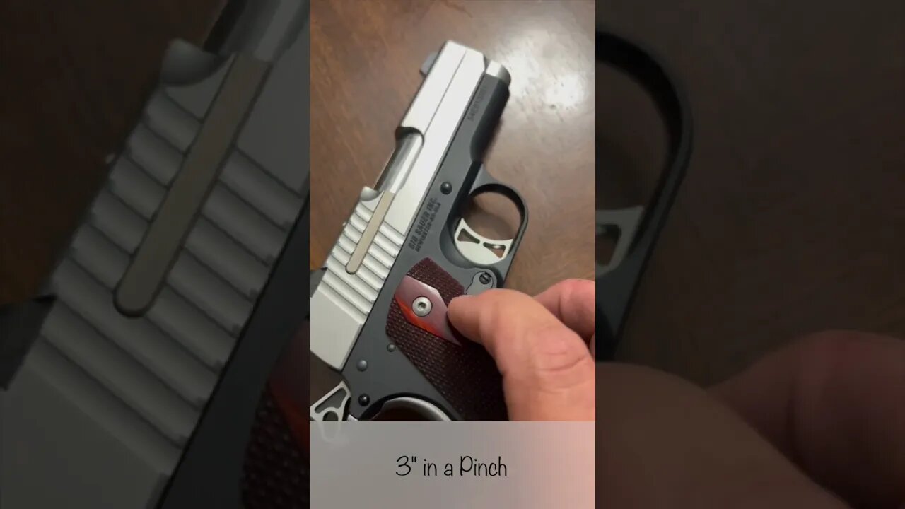 What's your favorite compact 1911? Sig Sauer 3.3” Ultra Compact 45 acp