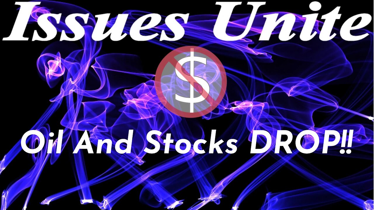 Oil And Stocks DROP!!!