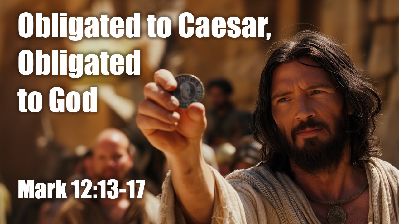 Obligated to Caesar, Obligated to God. Mark 12:13-17