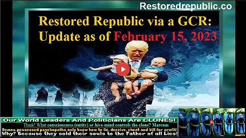 Restored Republic via a GCR Update as of February 15, 2023