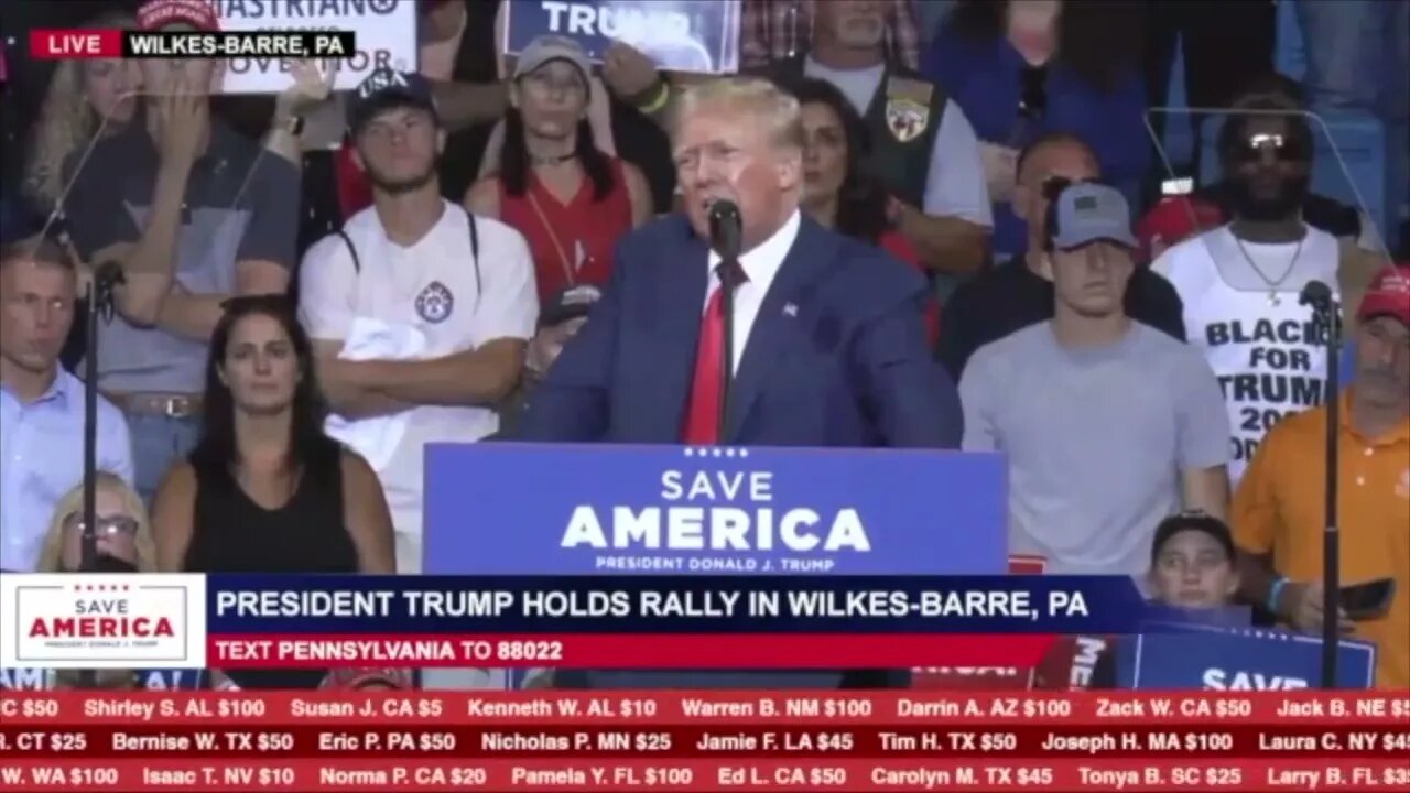 Trump’s Inspirational Message