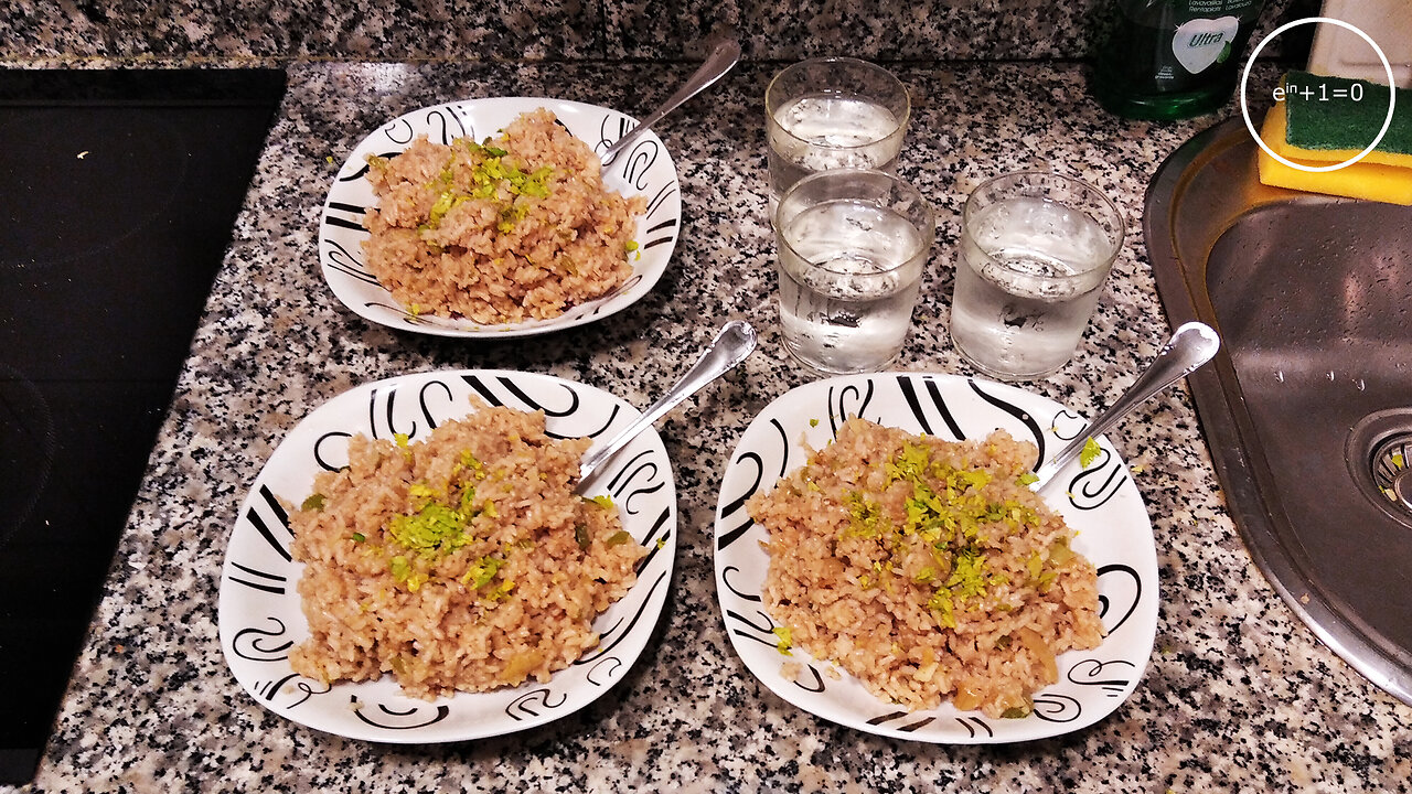 spicy soy sauce fried rice with celery · dialectical veganism of spring +10ME 001