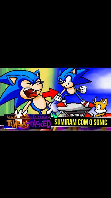 Sonic foi Apagado da Linha do Tempo ?! | Sonic Time Attacked #shorts