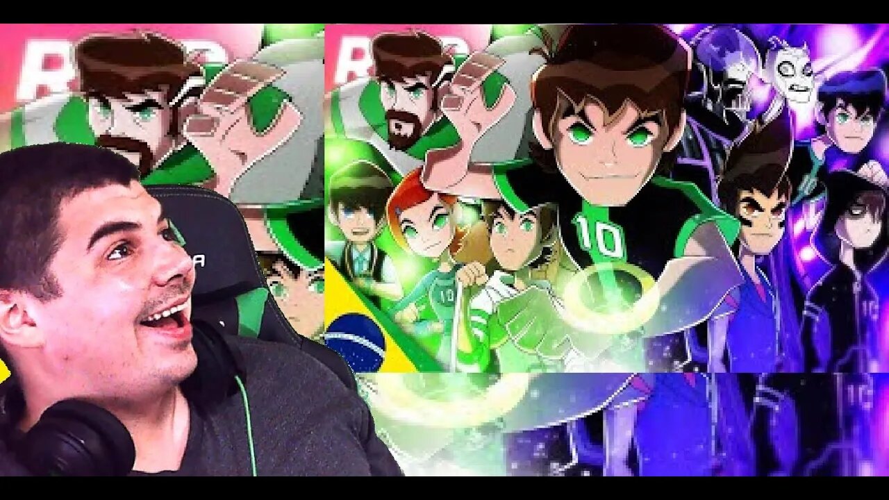 React Rap do Ben 10 Omniverse - NÃO HAVIA MAIS O BEN IRON MASTER - Melhor do mundo