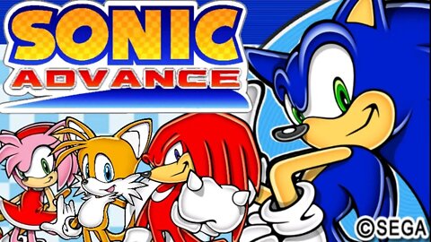 Sonic Advance - GBA (Ice Mountain Zone)