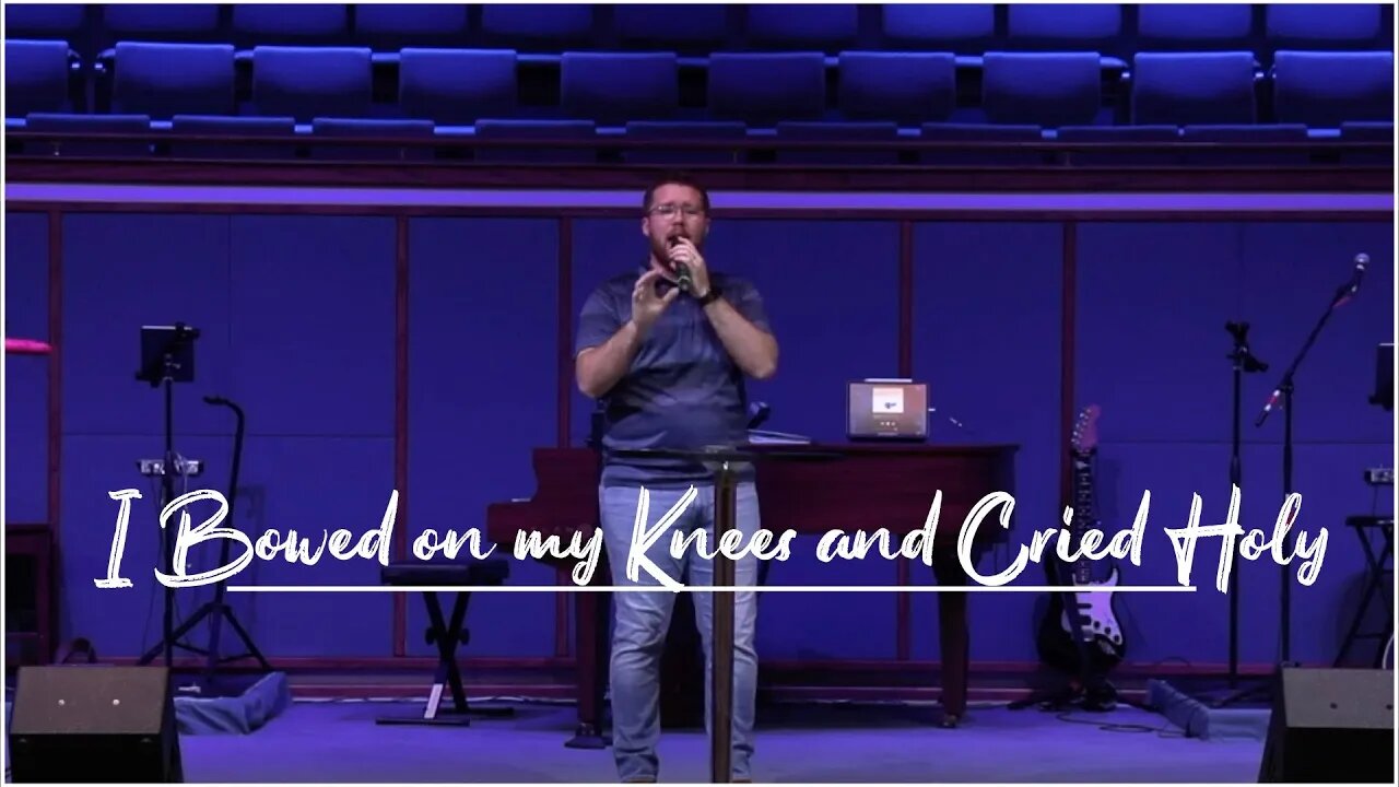 "I Bowed on my Knees and Cried Holy" // Michael English // M. Kirk Talley