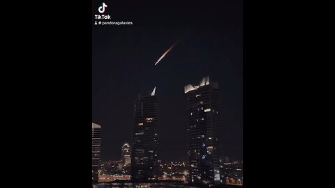 Meteor crashing