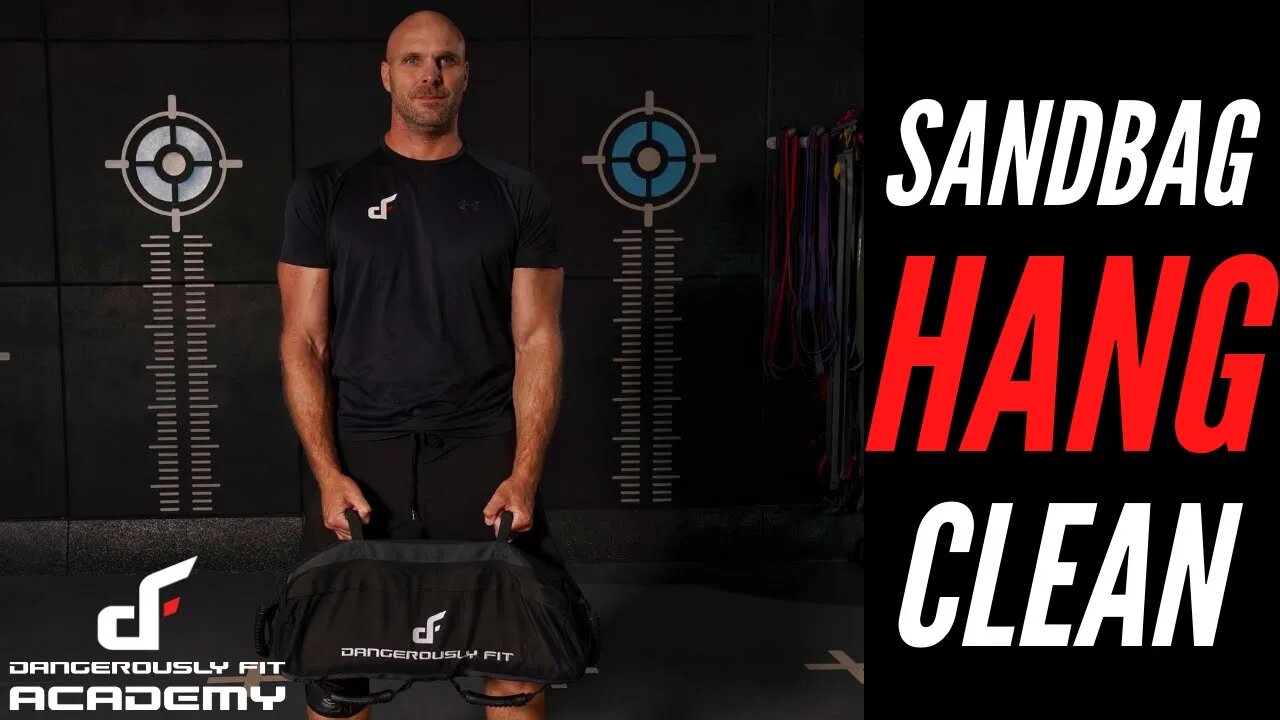 Sandbag Hang Clean (Demonstration)