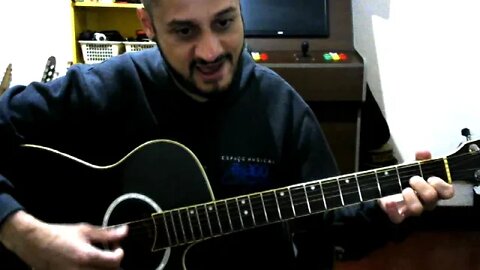 Chico mineiro - Aula de base e solo de violão