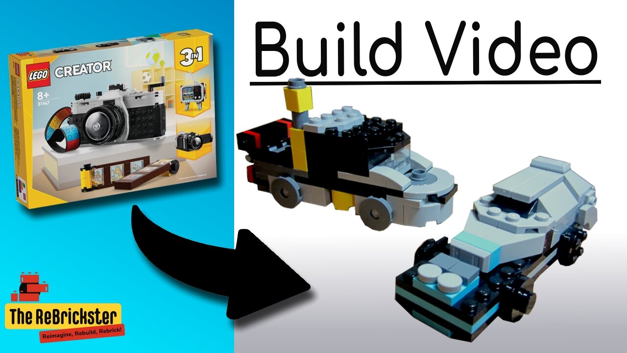 Dual Camera Cars | Lego Creator Set 31147 Alt Build