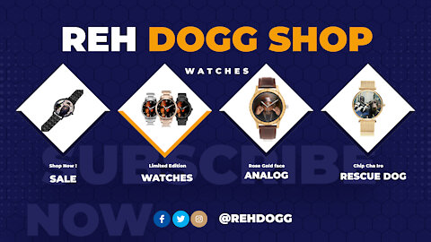 Cyber Monday Sale- Reh Dogg Watches