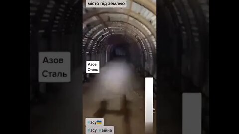 FAKE VIDEO FROM ASOVSTAL FACTORY UNDERGROUND TUNNELS #russia #ukraine #war