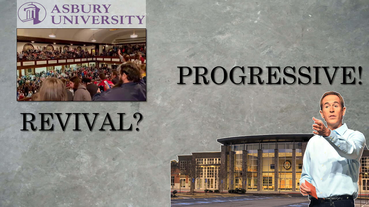 Asbury Revival and Andy Stanley - Pray for One, Flee the Other!