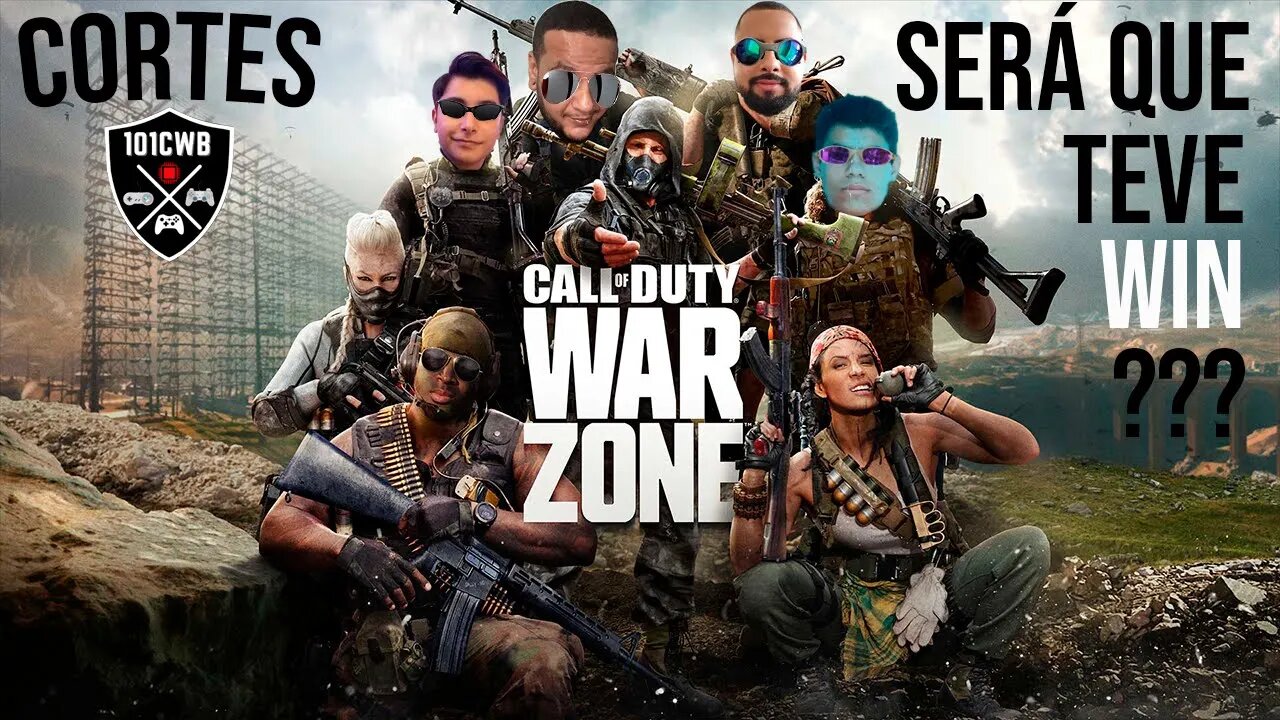 TEM WIN ??? Call of Duty WARZONE da ZOEIRA - CORTES 101CWB - ft Gamers GhosT, Jacó e Renatinho