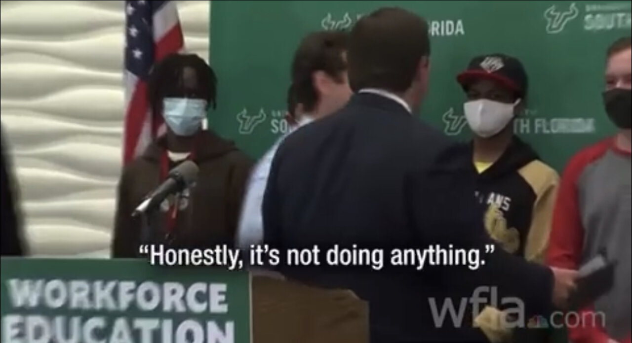 “We gotta stop with this Covid Theatre…”- RON DESANTIS