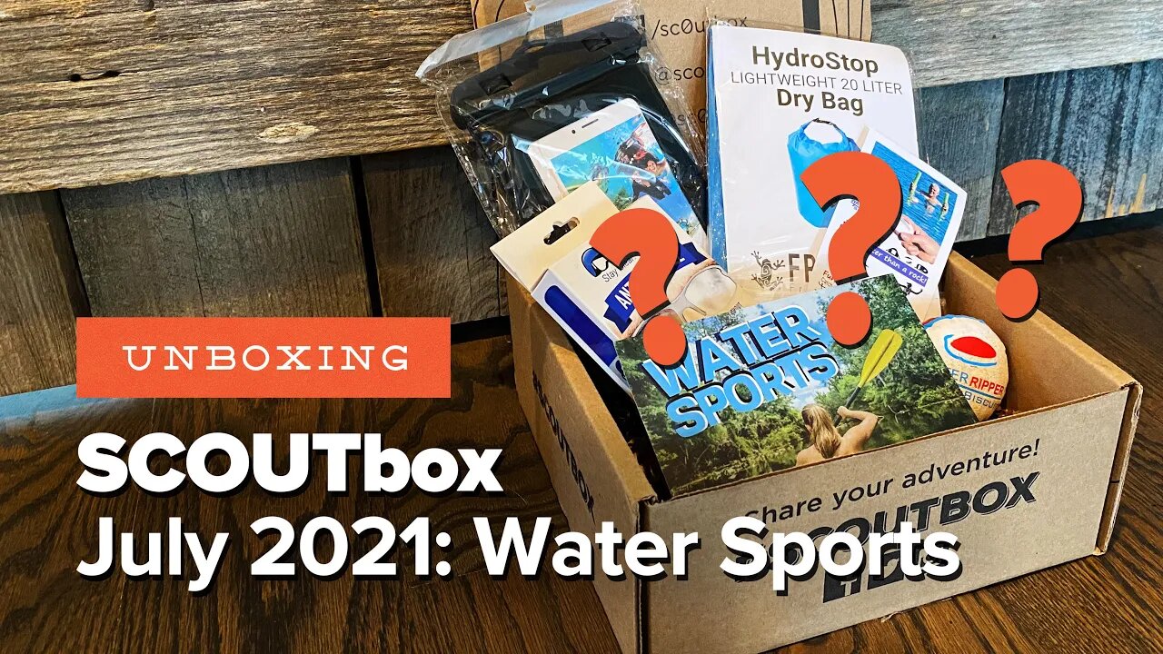 SCOUTbox July 2021 Unboxing (+ Discount Code!) - An Outdoors Subscription for Families