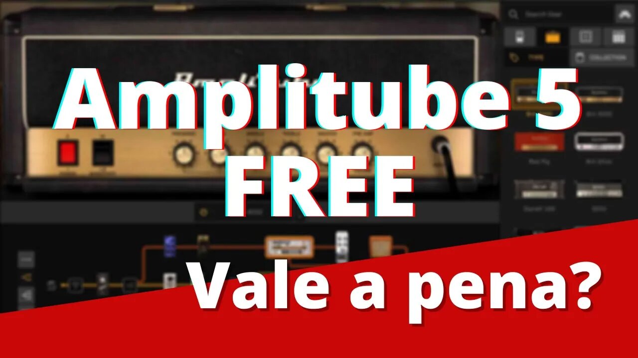 Amplitube 5 FREE - Será que vale a pena?