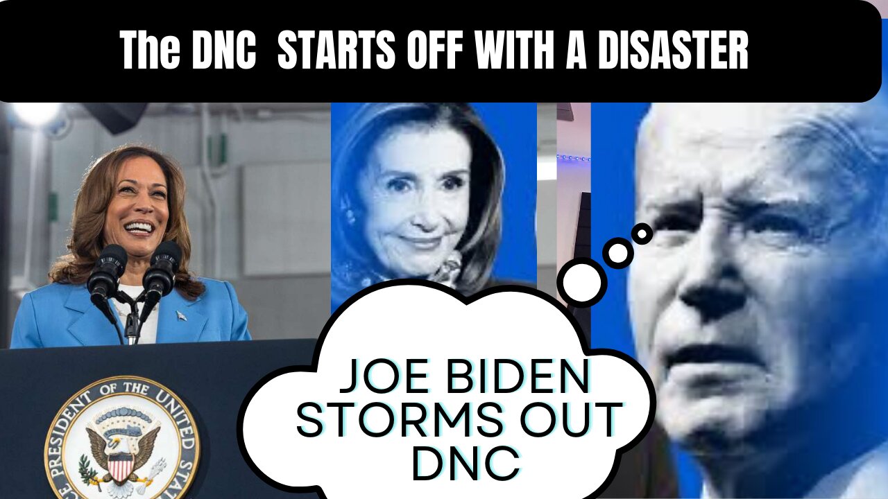 BIDEN confronts DEMOCRATS about Dropping OUT at THE DNC