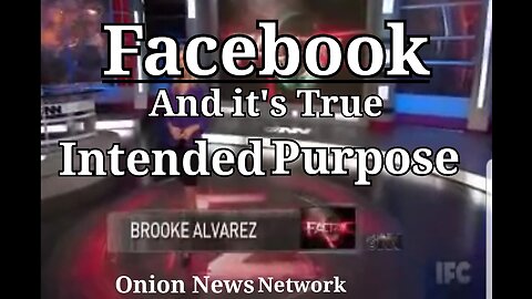 Facebook CIA Project: The Onion News Network