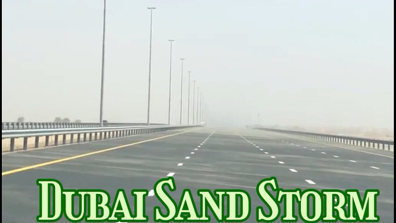 Dubai Sand Storm