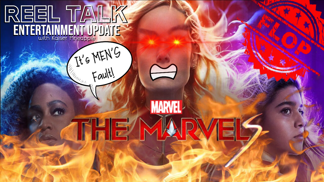 IT'S ALL MEN S FAULT! | WOKE "The Marvels" Reviewers Blame MEN for Failure!