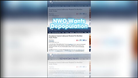 Alex Jones: The New World Order Wants To Depopulate The Prison Planet by 80% - 7/29/10