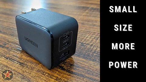 Compact Power: Ugreen 65w 3-ports Gan Charger Review