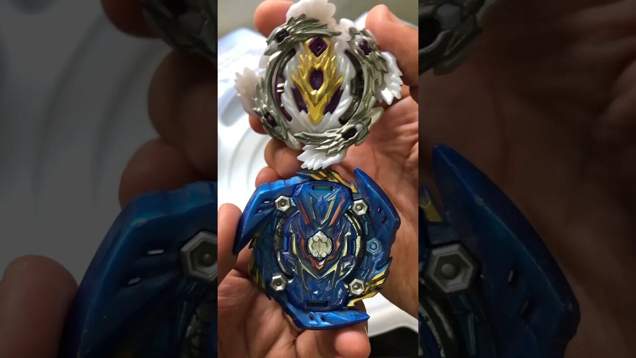 LUINOR VS VALKYRIE (batalha de beyblade) #beyblade #batalhadebeyblade #beybladeburst