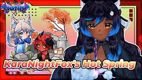 【Speedpaint】KaraNightFox's Hot Spring