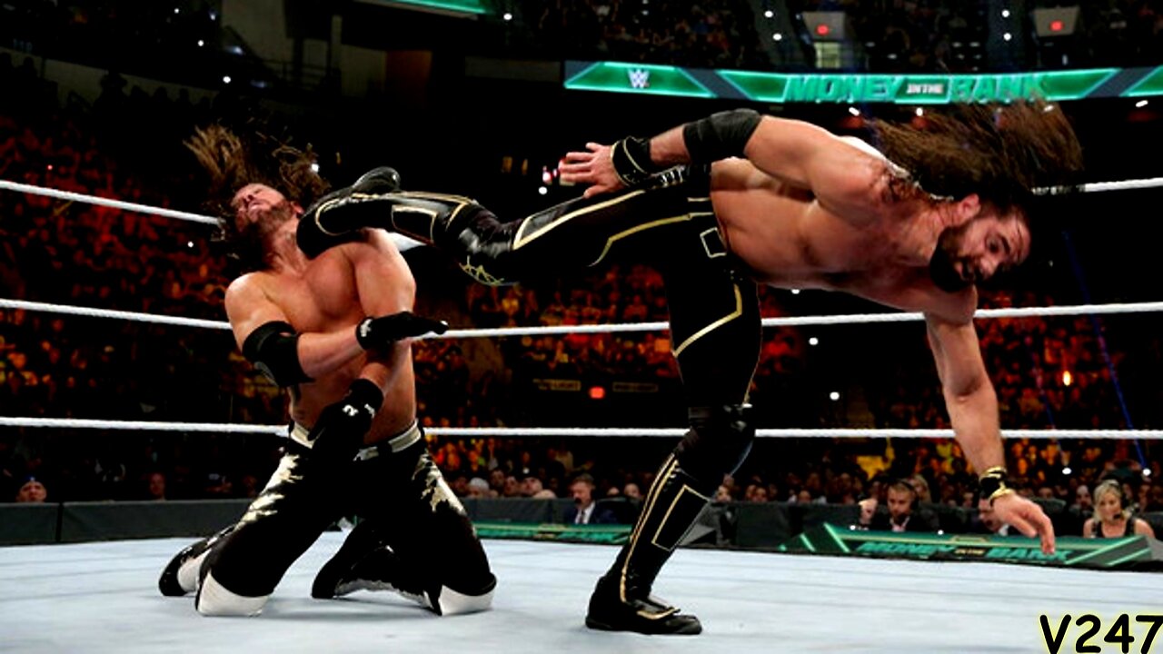 Seth Rollins vs AJ Styles Money In The Bank 2019 Highlights