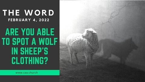 The Word: February 4, 2022