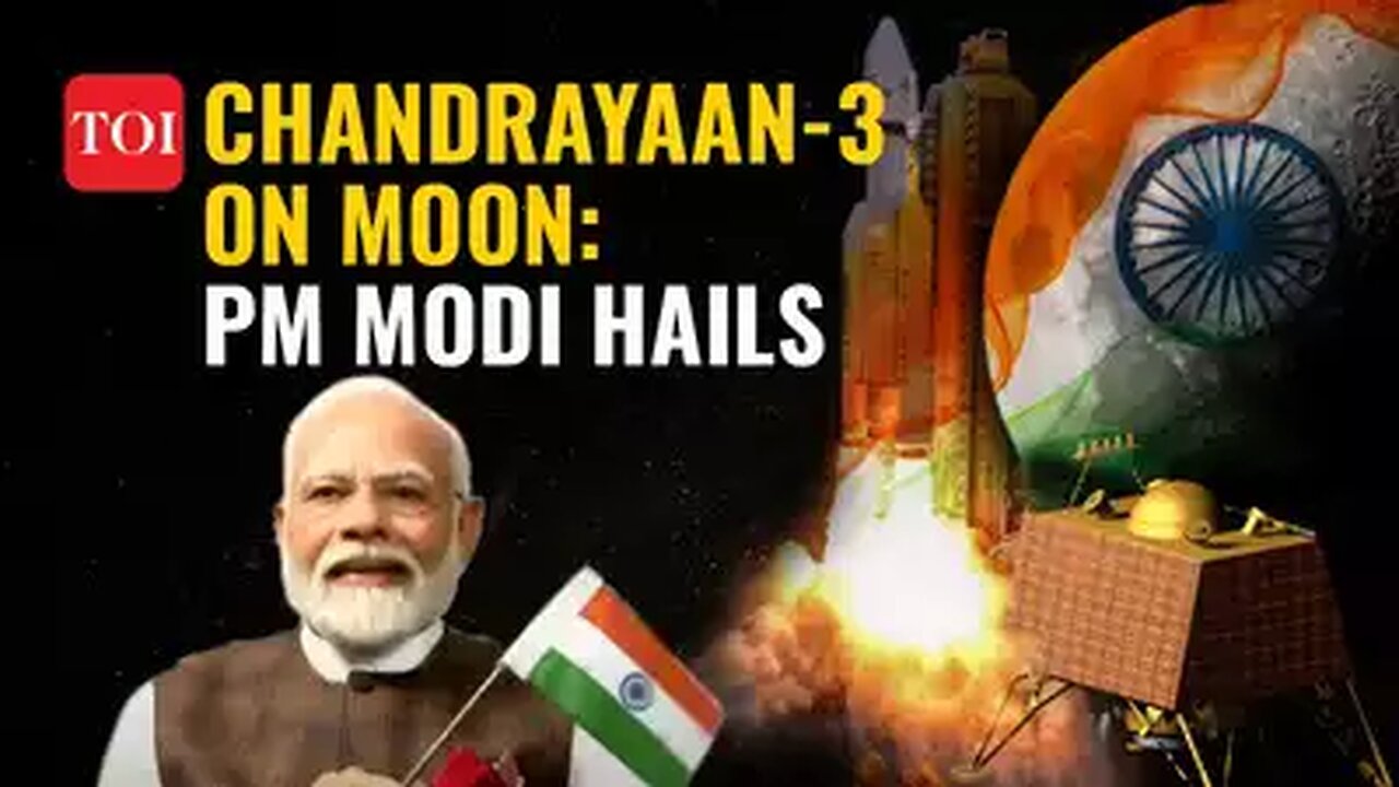 Chandrayaan-3 has successfully soft-landed on the moon