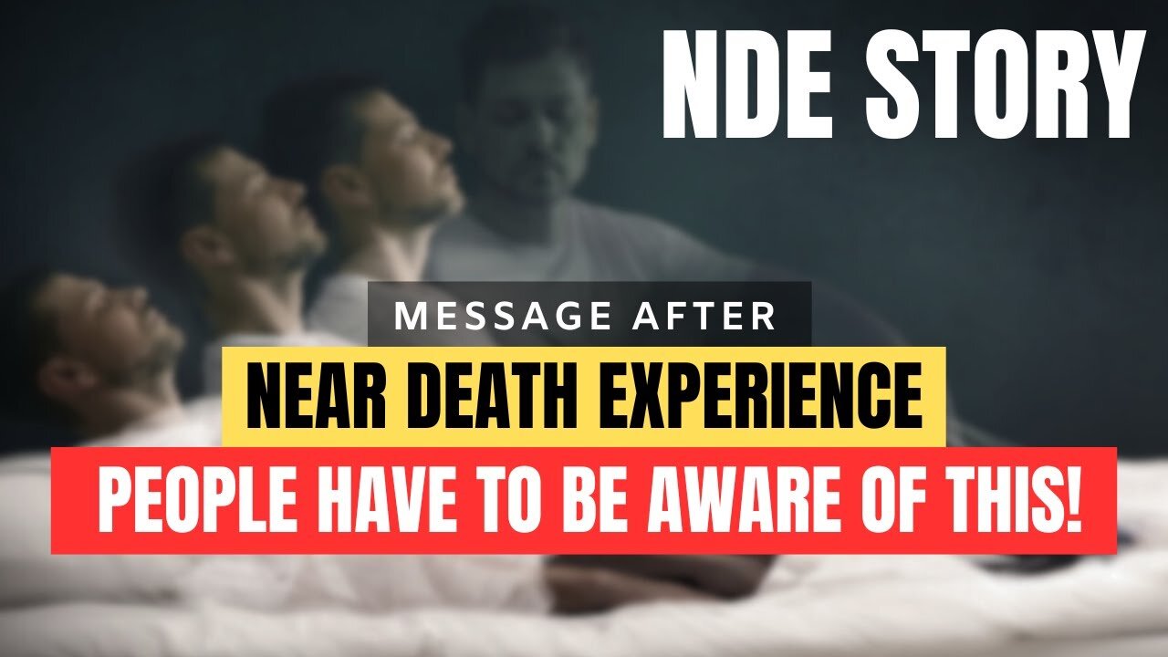 Man "Dies" & Shares Very Important Message! (NDE)