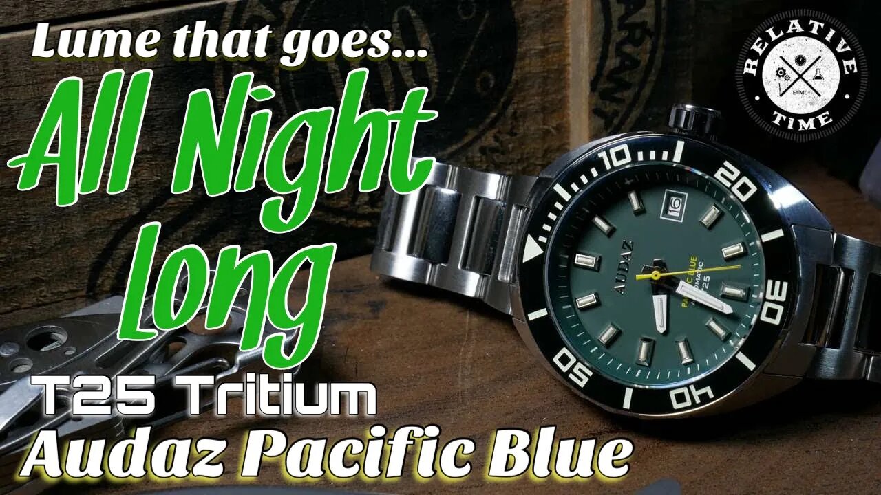 A Tritium Powered Turtle : Audaz Pacific Blue Review