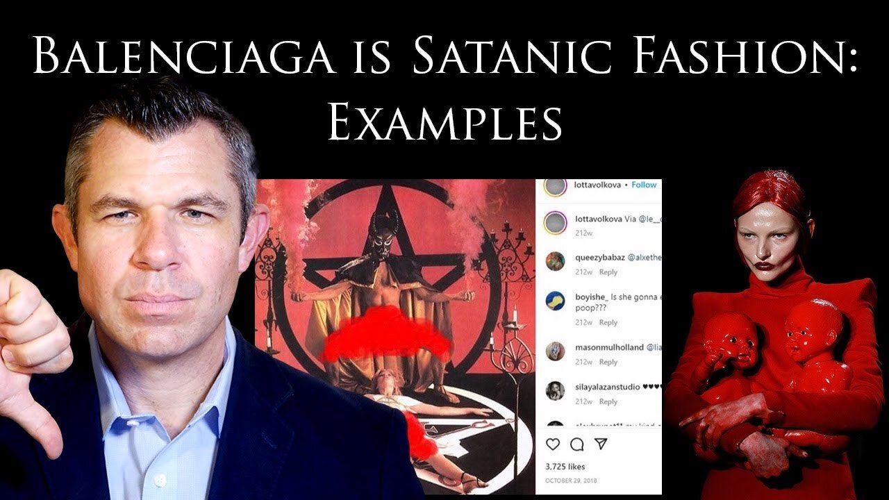 Balenciaga is Satanic Fashion: Here are Examples - Dr. Taylor Marshall Podcast