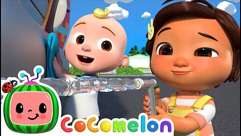 Fire Truck Wash Song | CoComelon Nursery Rhymes & Kids Songs