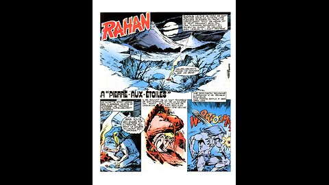 Rahan. Episode 130 By Roger Lecureux. The Star Stone. A Puke (TM) Comic.