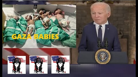 War criminal Joe Biden claims terrorism at Al Shifa Hospital is Gaza's doing - not Israel