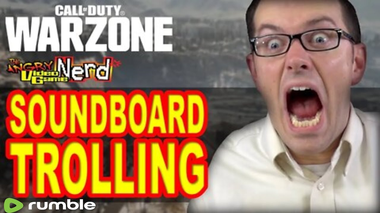 AVGN (Cinemassacre) Soundboard Trolling on Call Of Duty: Warzone