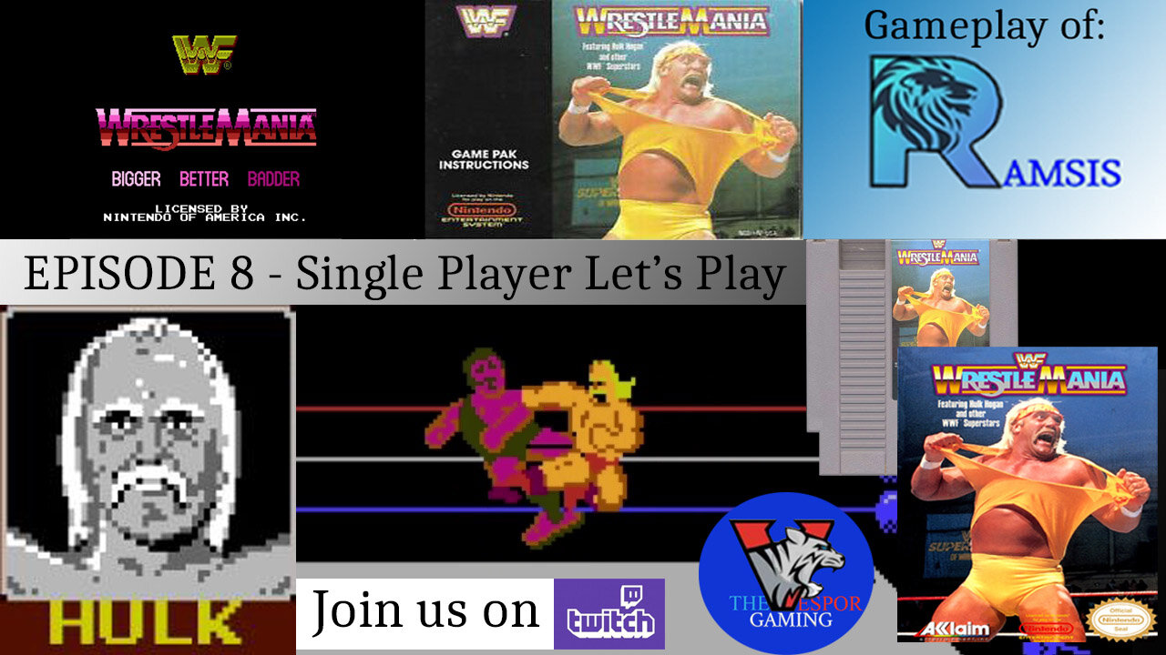 Solo NES Let's Play | WWF Wrestlemania (NES) - Full Playthrough as Hulk Hogan |