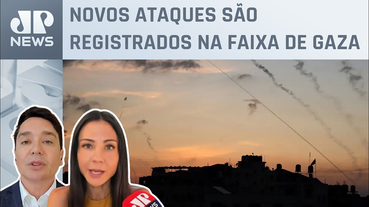 Governo israelense anuncia bloqueio à Gaza; Claudio Dantas e Amanda Klein analisam