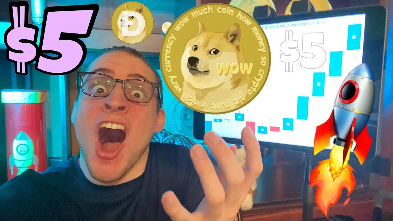 DOGECOIN $5 PRICE TARGET ⚠️ 🚀 ⚠️