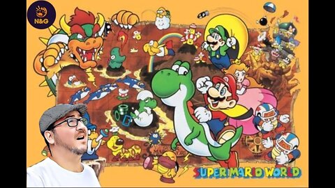 SUPER MARIO WORLD - A Primeira ilha ​Iggy Koopa ( Português PT-BR