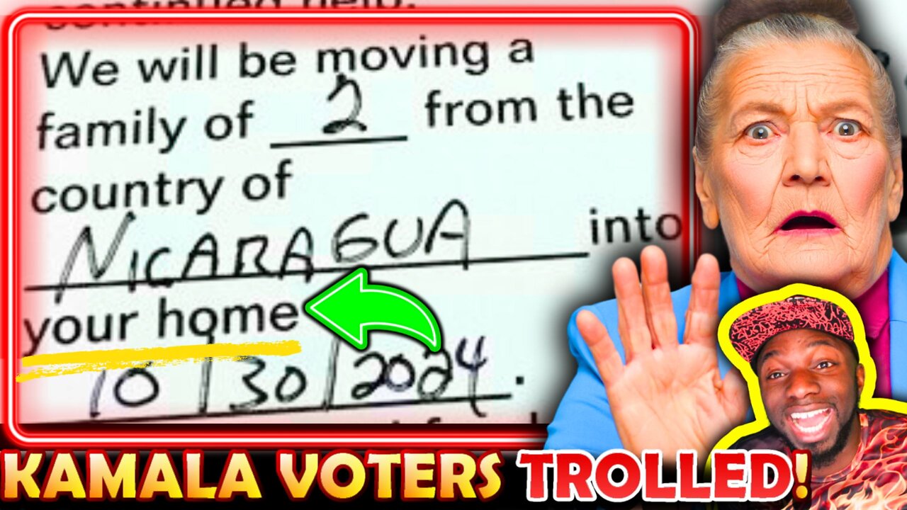 🚨"WE SAID NO!" SCARED Kamala Voters TROLLED After Receiving MANDATES To Take In ILLEGAL MIGRANTS!