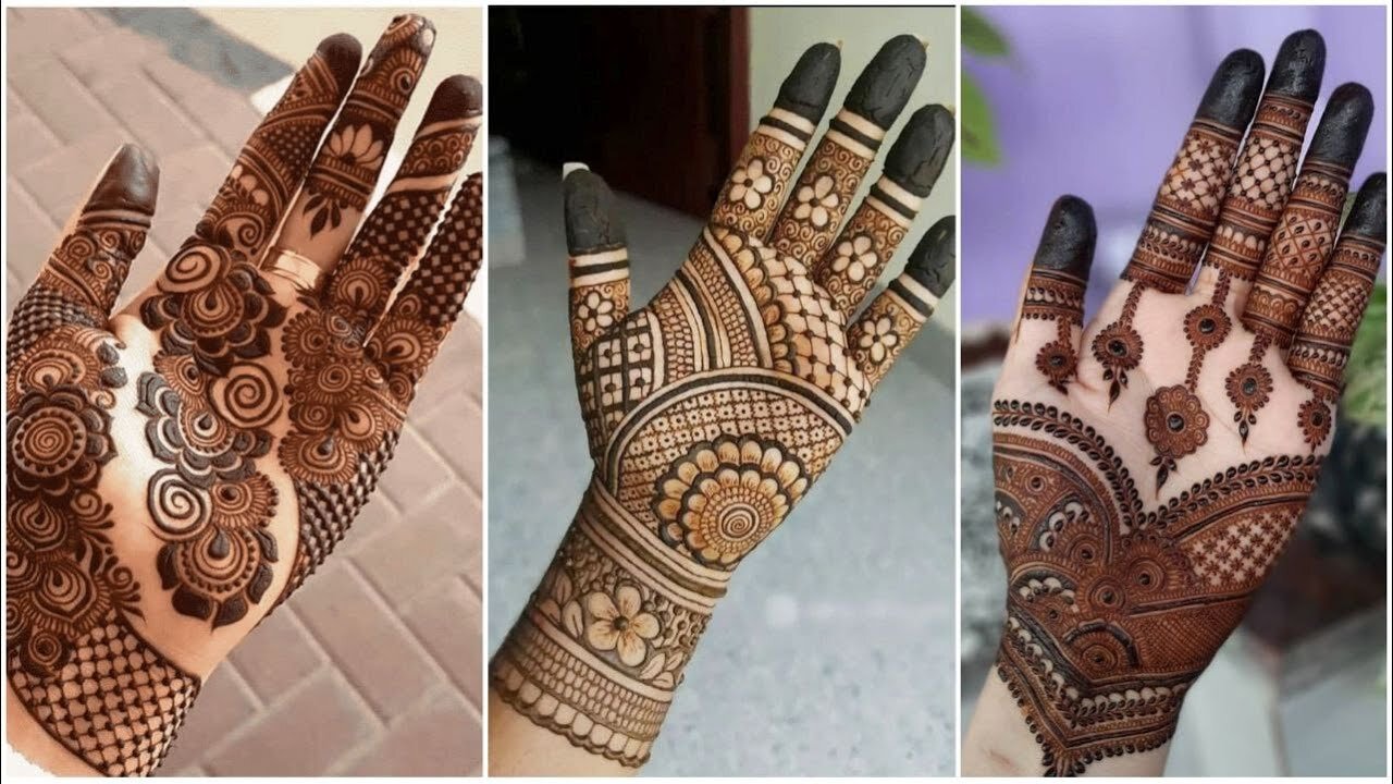 Simple front hand Mehendi design 2022!!